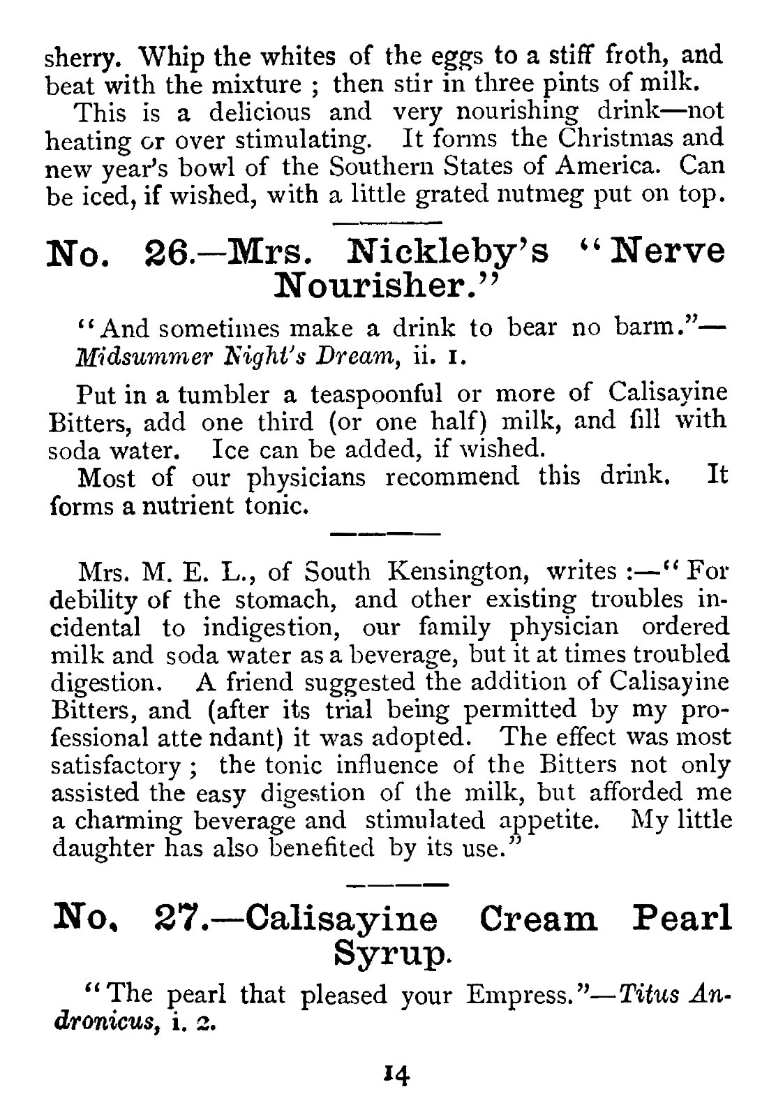 Drinks And How To Make Them “1880” 32 Pages