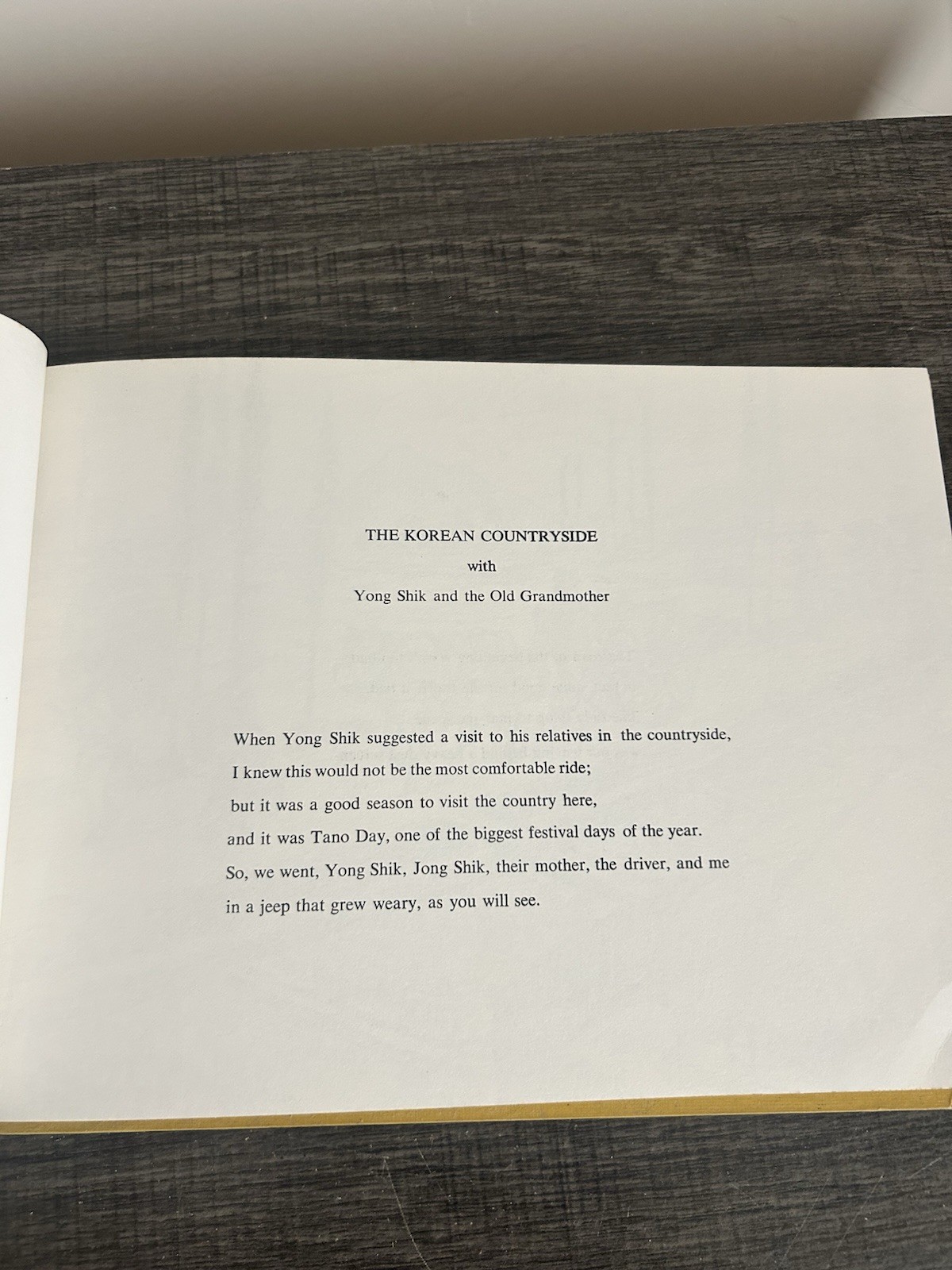 Sally Berrean ‘The Korean Countryside & Yong Shik Old Grandmother’-Two Books