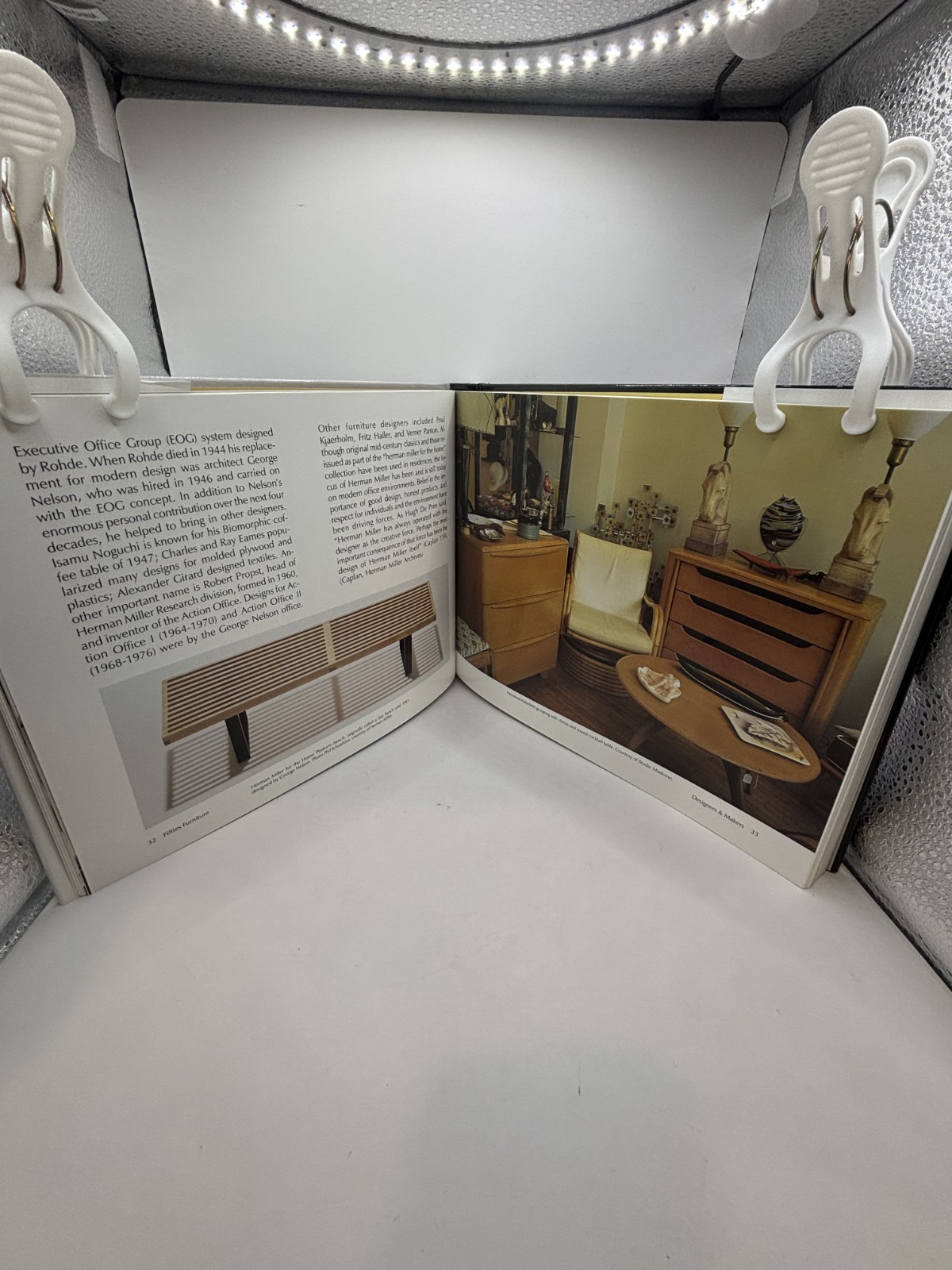 Schiffer Fifties Furniture Design Collectible Hardcover Book 11.5″x9″ 240 pages