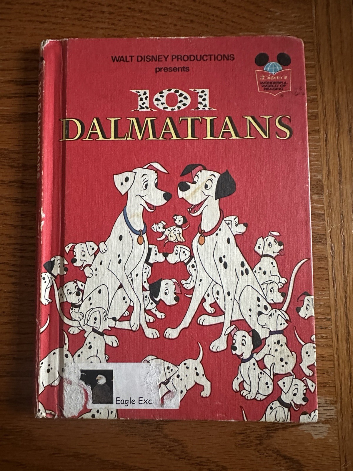 Vintage 1981 Walt Disney 101 Dalmatians Hardcover Storybook Picture Book