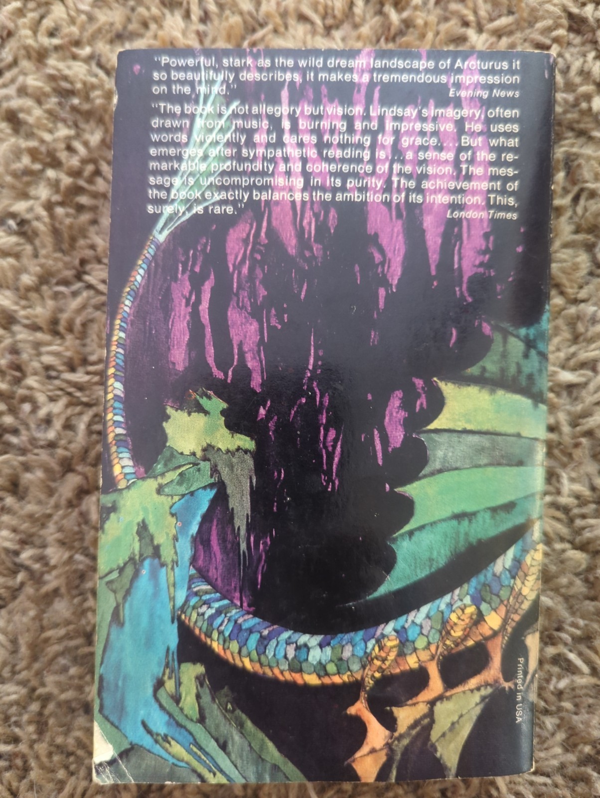 A Voyage to Arcturus by David Lindsay 1974 Ballantine Fantasy