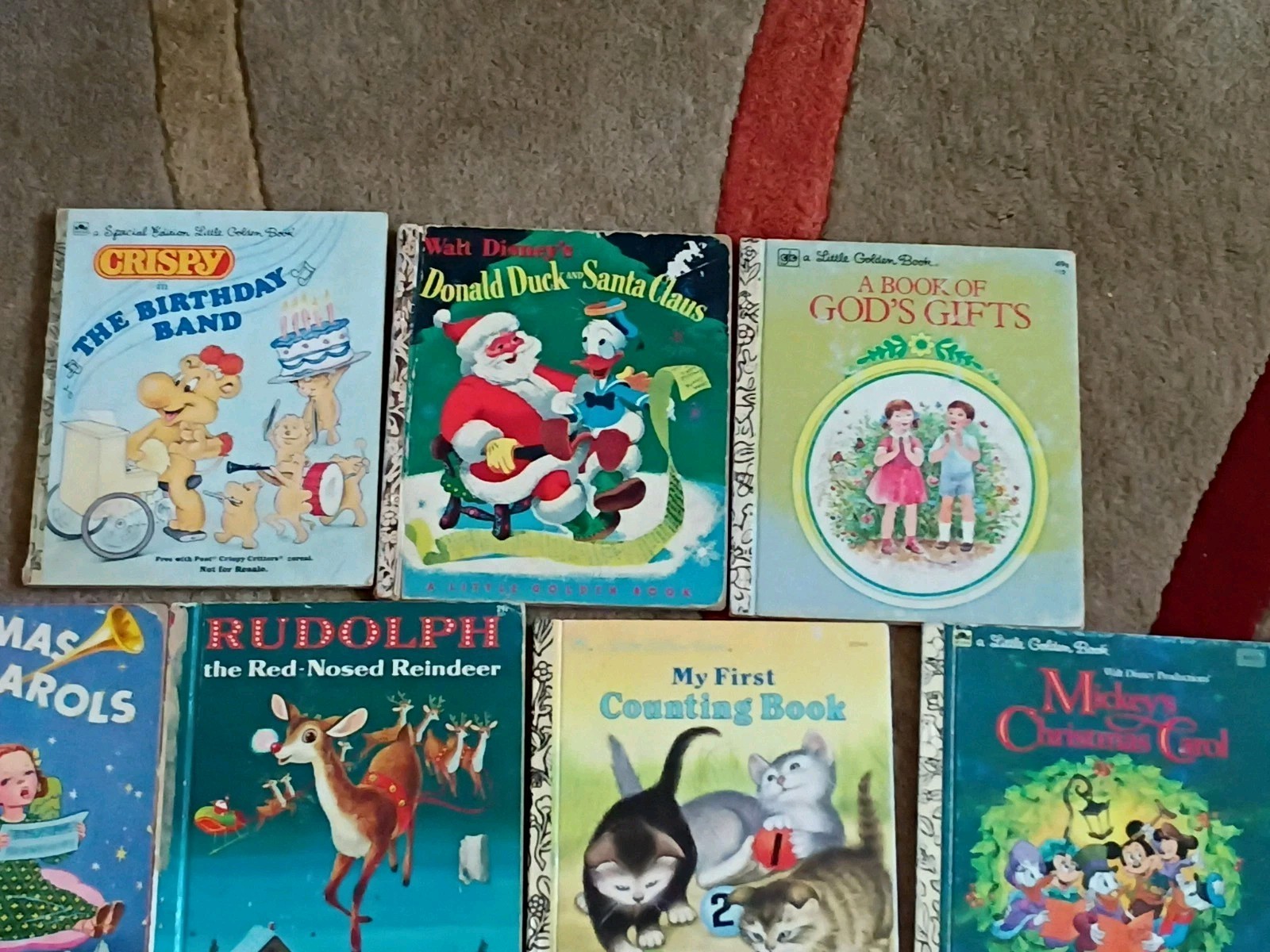Lot of 33 Little Golden Books Vintage 1940’s To 1980’s Fair Condition