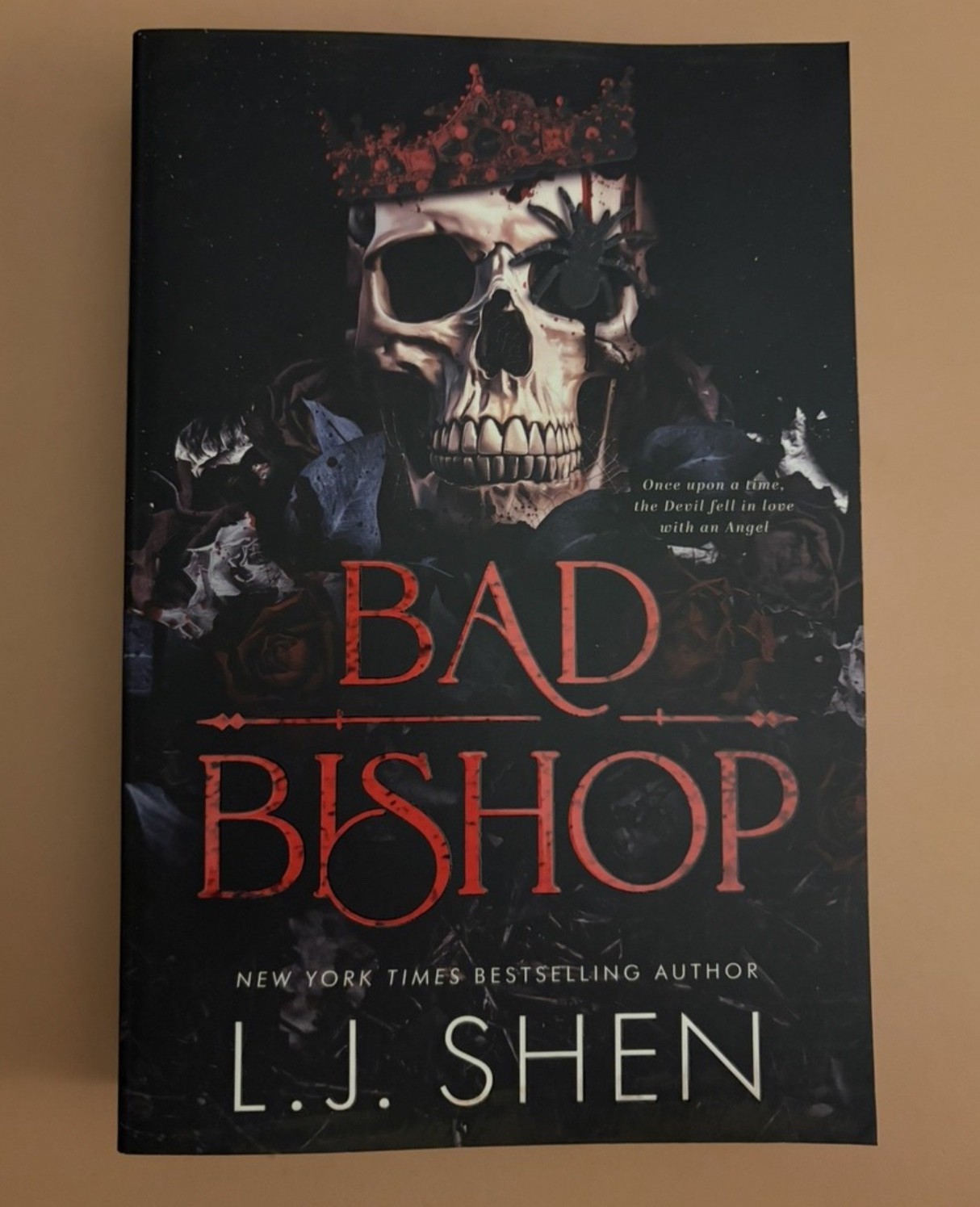 Bad Bishop Deluxe Edition L.J. Shen Paperback Sprayed Edges Society of Villains