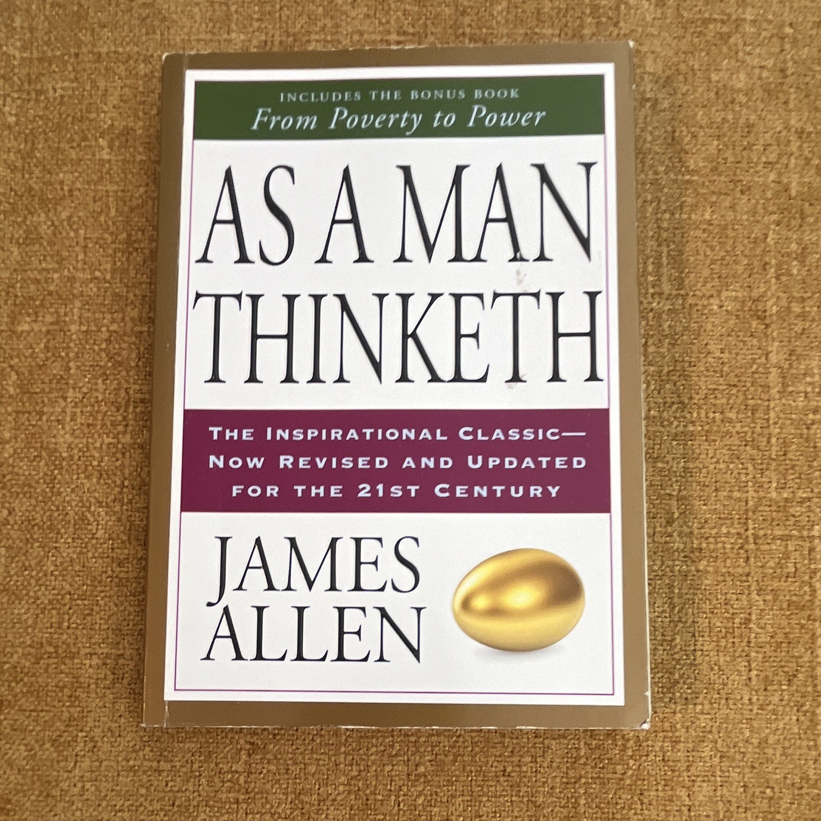 James Allen As a Man Thinketh (2008, UK-B Paperback) Penguin Rev/Updated Ed