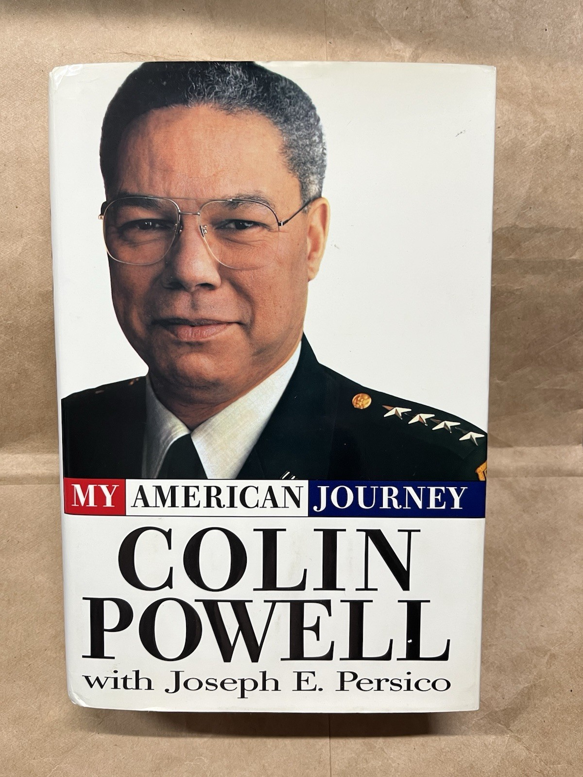 My American Journey By Colin Powell SIGNED 1995 First Edition, Second Printing