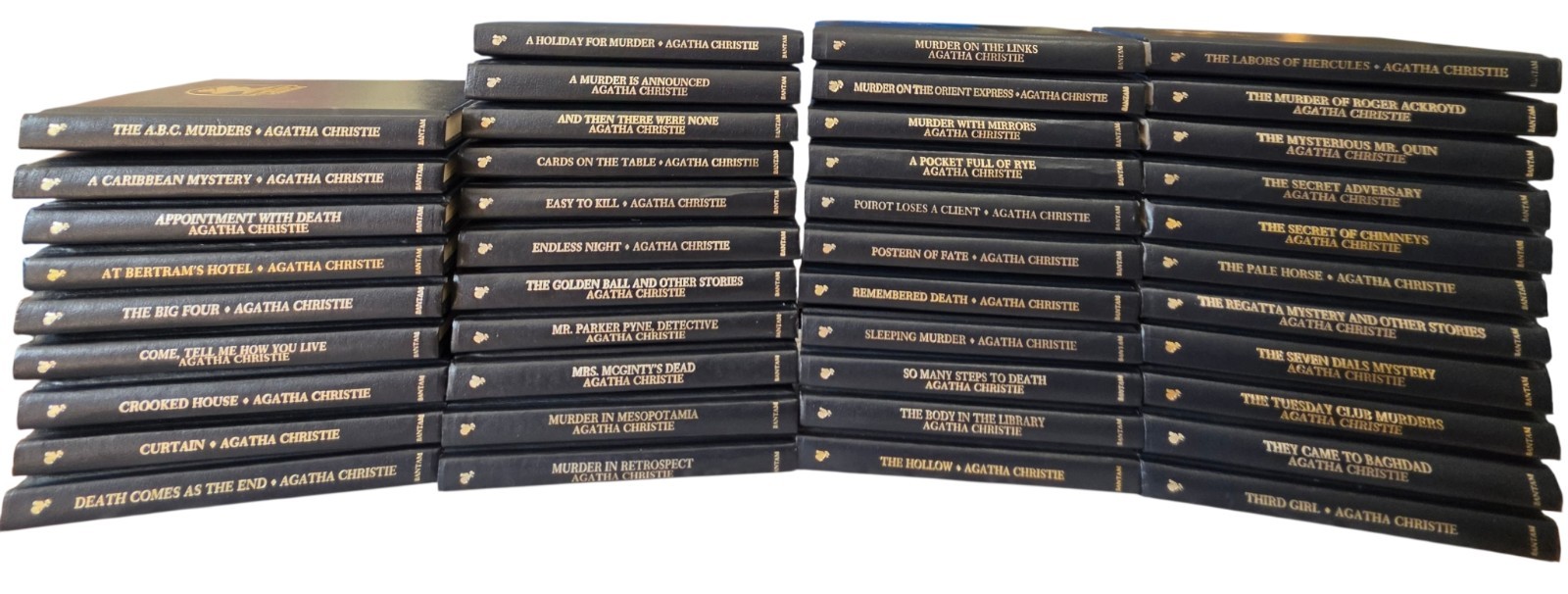 (LOT OF 42) The Agatha Christie Mystery Collection Books Mixed Years & Titles