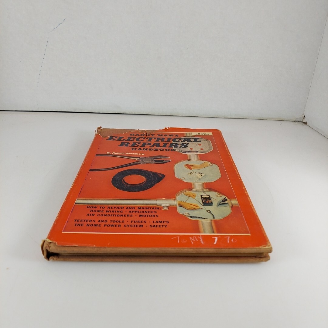 Handy Man’s Electrical Repairs Handbook by Robert Hertzberg 1955 Arco Pub. HCDJ