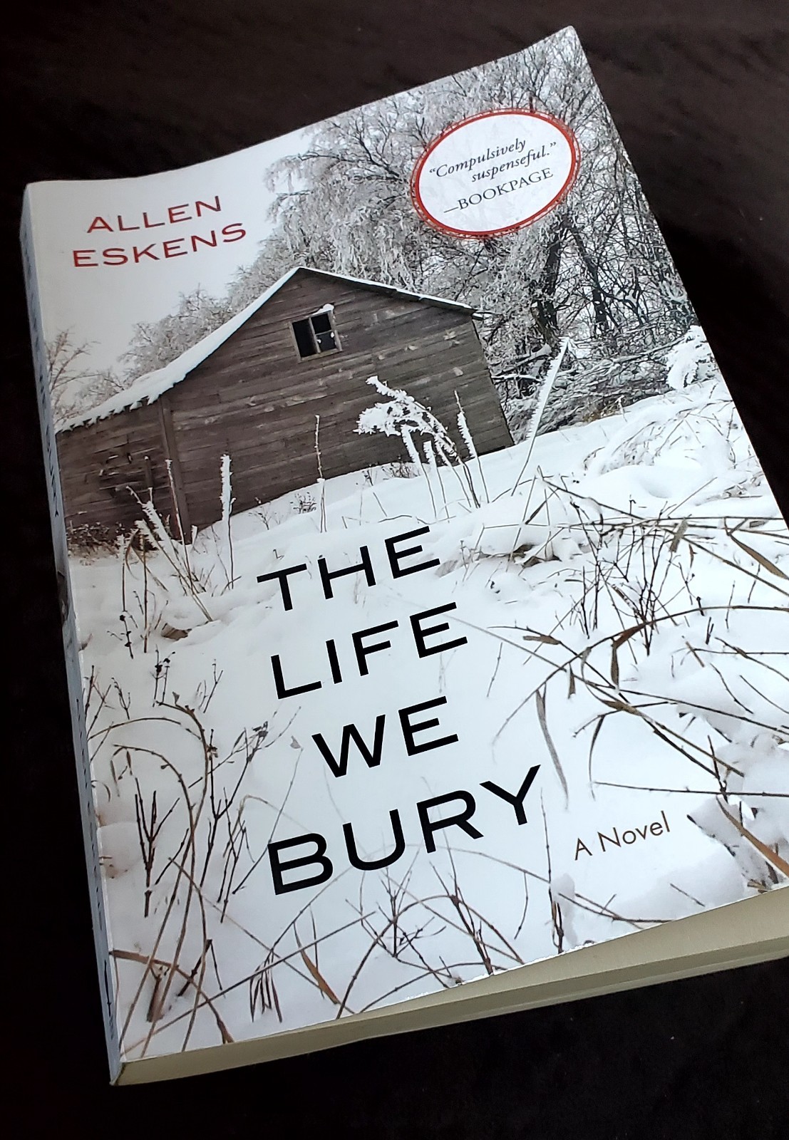 Life We Bury, Allen Eskens 2014, Trade Paperback award-winning premier thriller