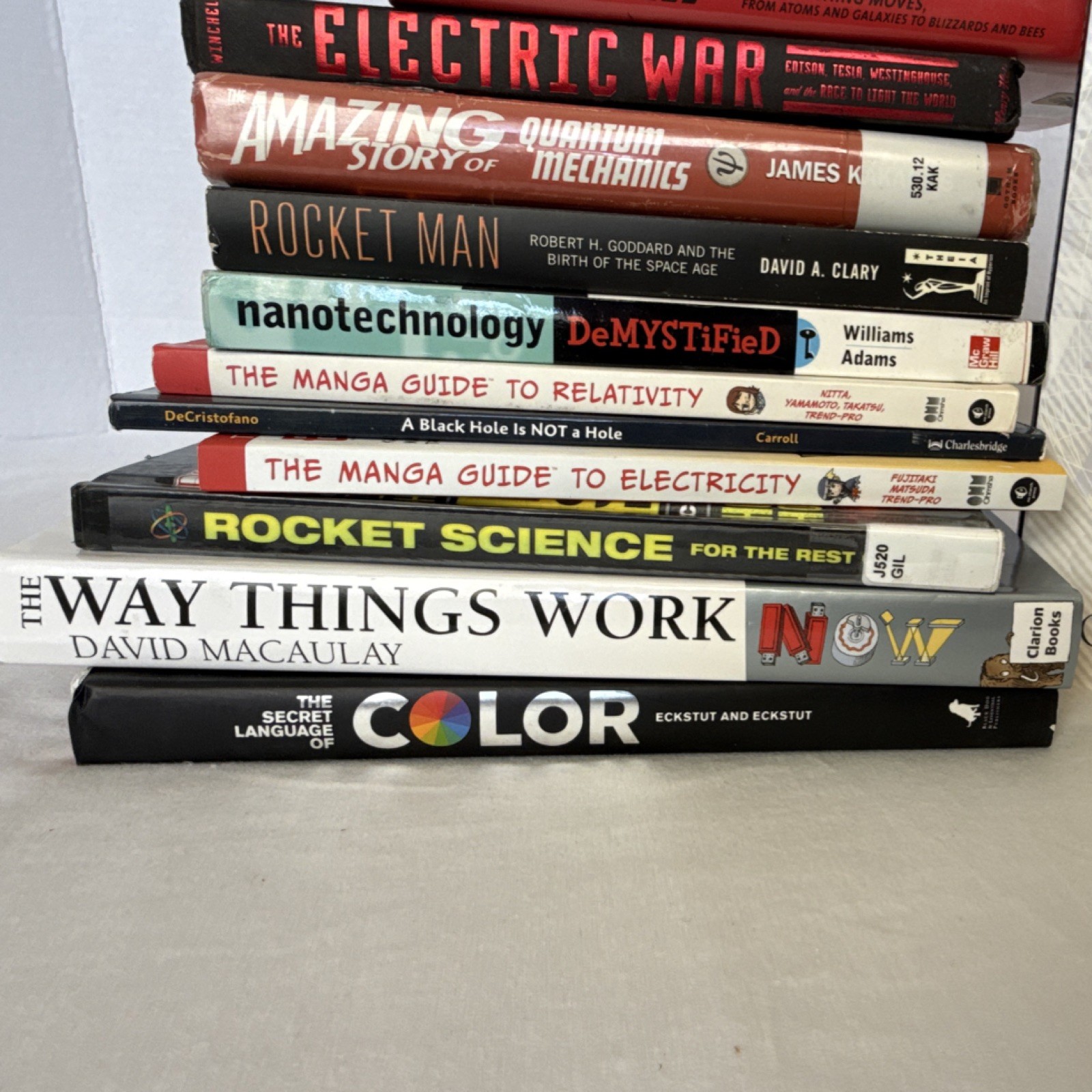 Set of 20 Books For Guest Hollow High School Conceptual Physics Course