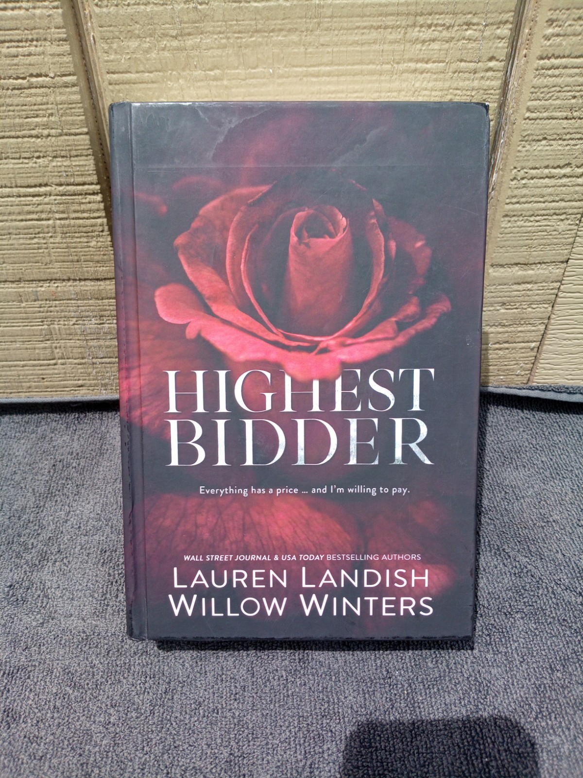Highest Bidder Complete 4-in-1 Hardcover All Novels Lauren Landish Nice Cnd