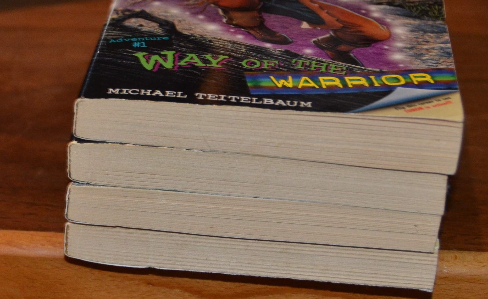 Turok paperback Book Set 1 2 3 4 by Teitelbaum Gold Key based on video game M2