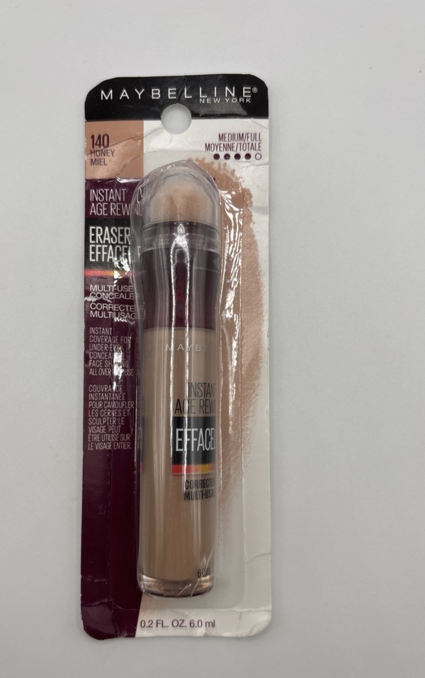 Maybelline Instant Age Rewind Instant Eraser Multi-use Concealer #140, 0.2 fl oz