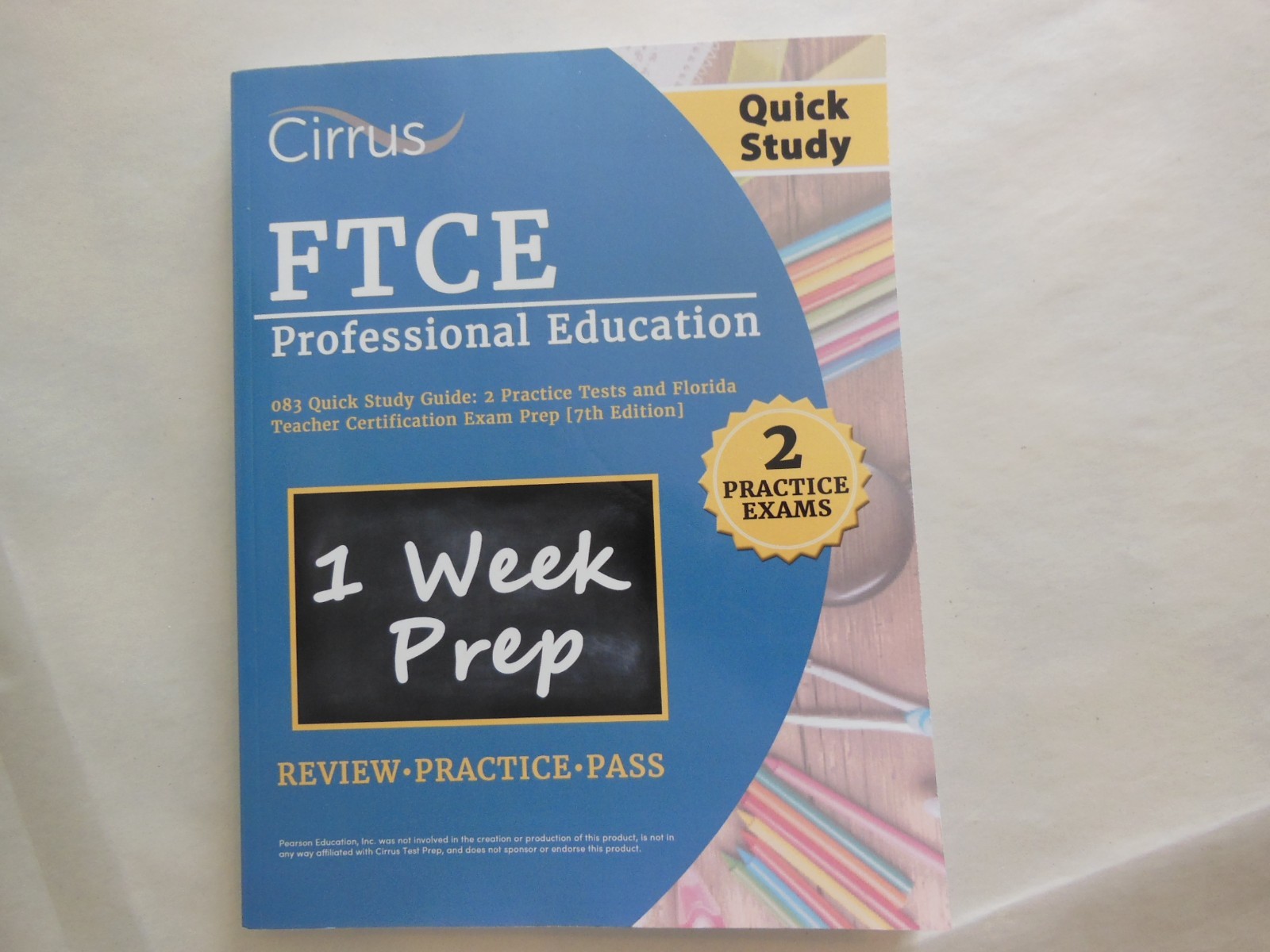 Cirrus-FTCE Professional Education by Pearson Education (2026 Trade Paperback)