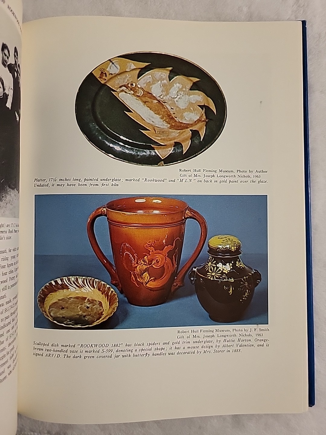 The Book of Rookwood Pottery by Herbert Peck Hardcover 184 Pages 1968