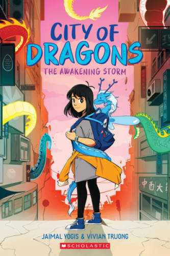 The Awakening Storm: A Graphic Novel (City of Dragons 1) – Paperback – GOOD