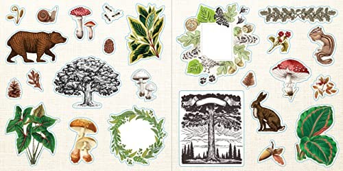 Loads of Ephemera Sticker Book (Over 580 stickers!)