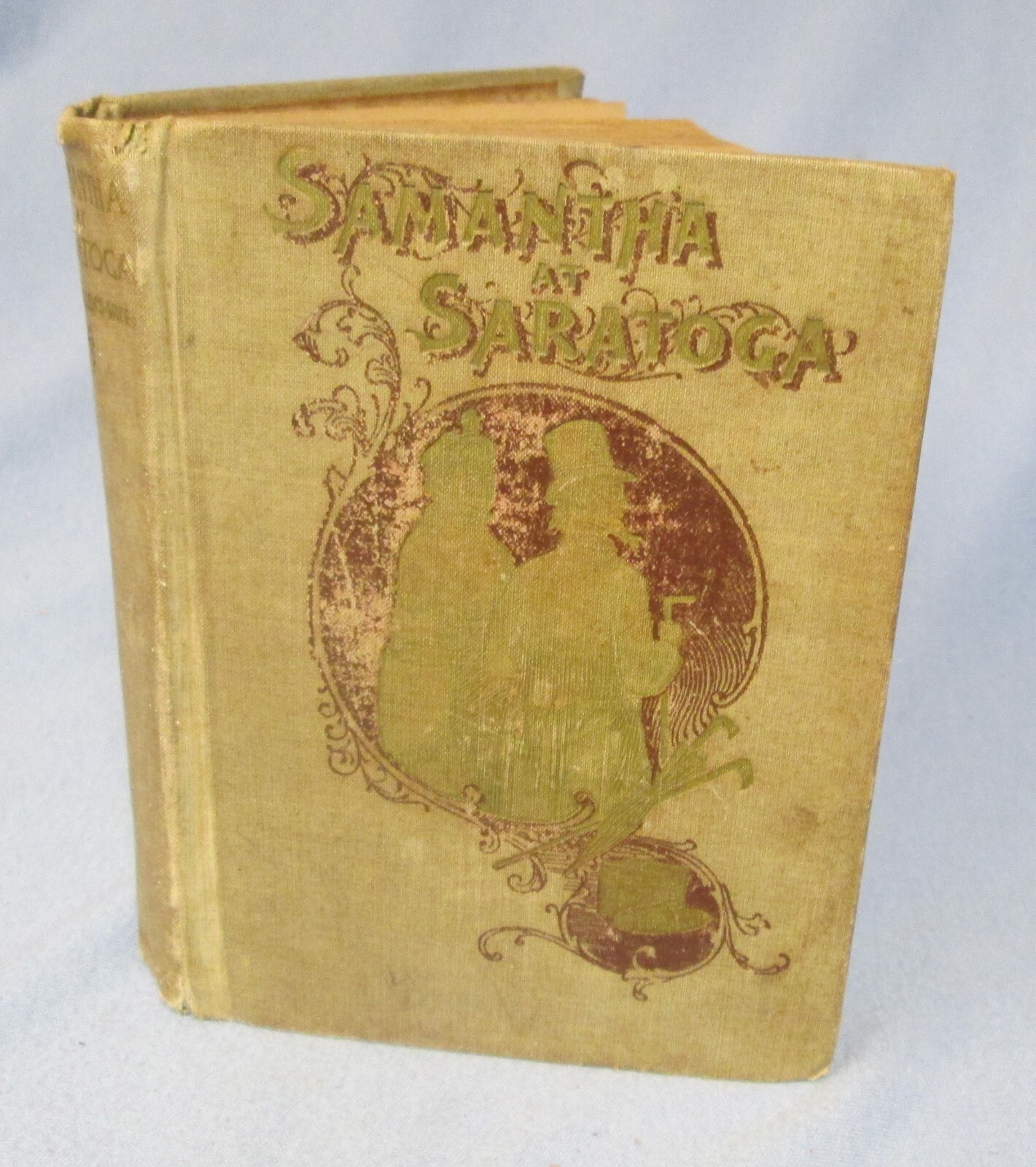 rare 1887 HB copy SAMANTHA AT SARATOGA by Marietta Holley / Josiah Allen’s Wife