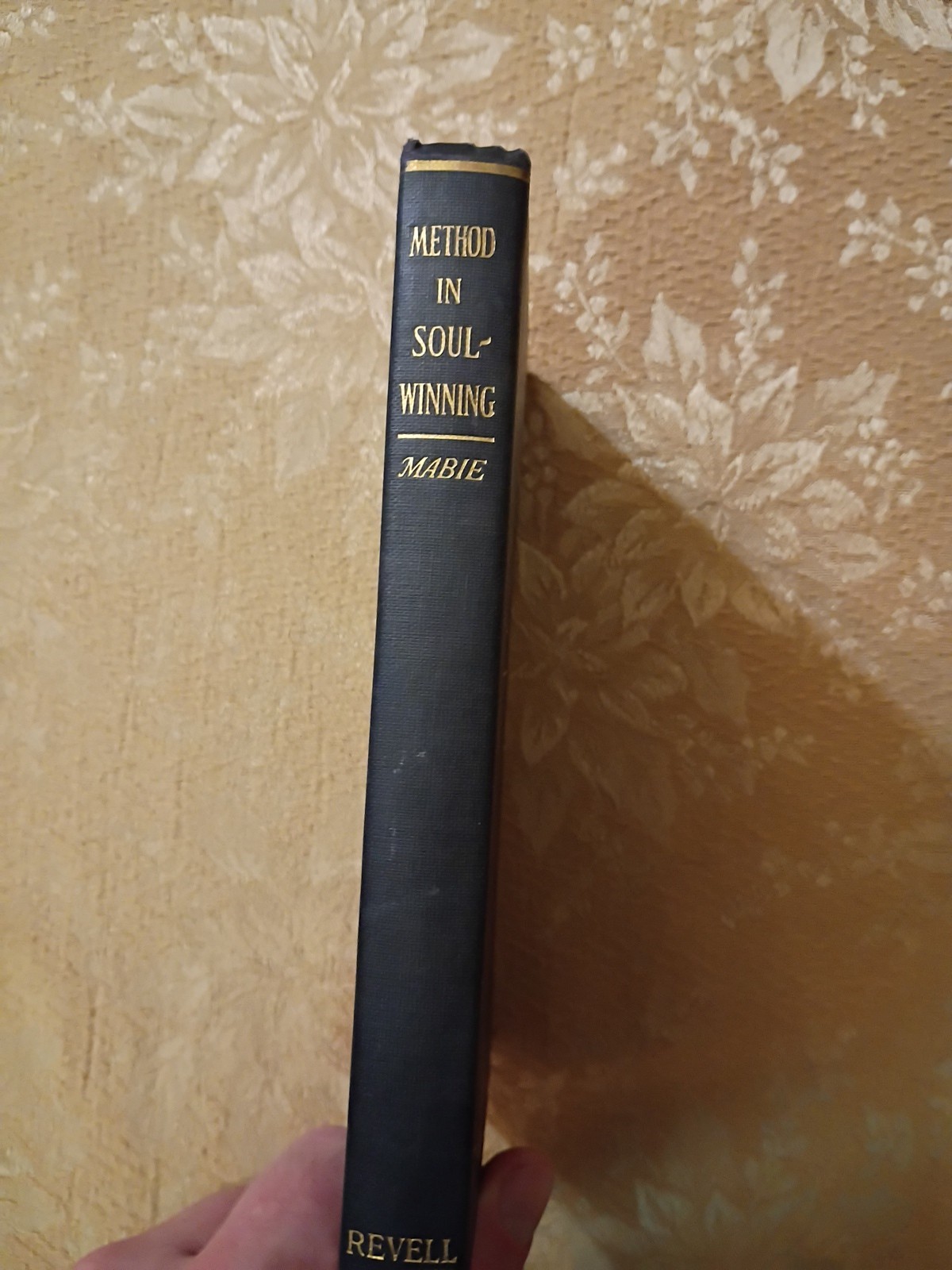 1906 Method in Soul-Winning Henry C Mabie Revell Religious Missions HC Book