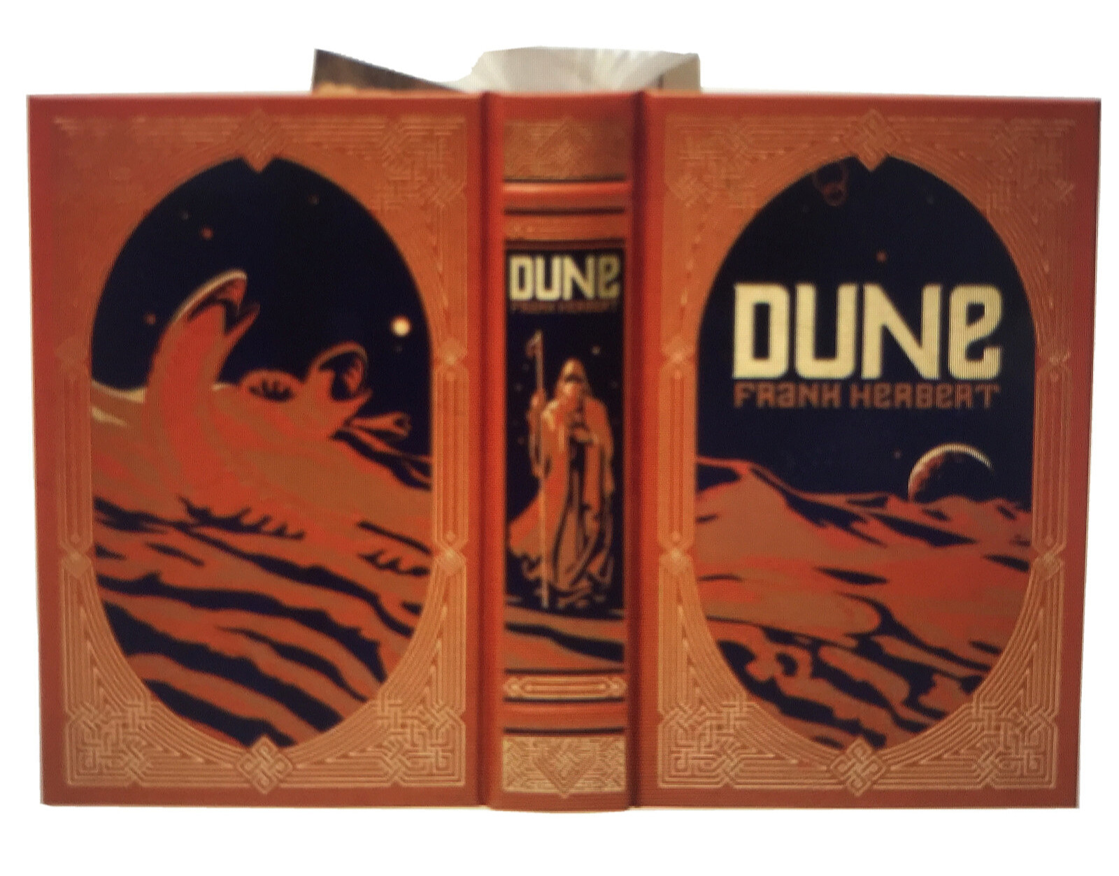 ❤️DUNE by Frank Herbert Leather Bound Collectible Edition Book NEW