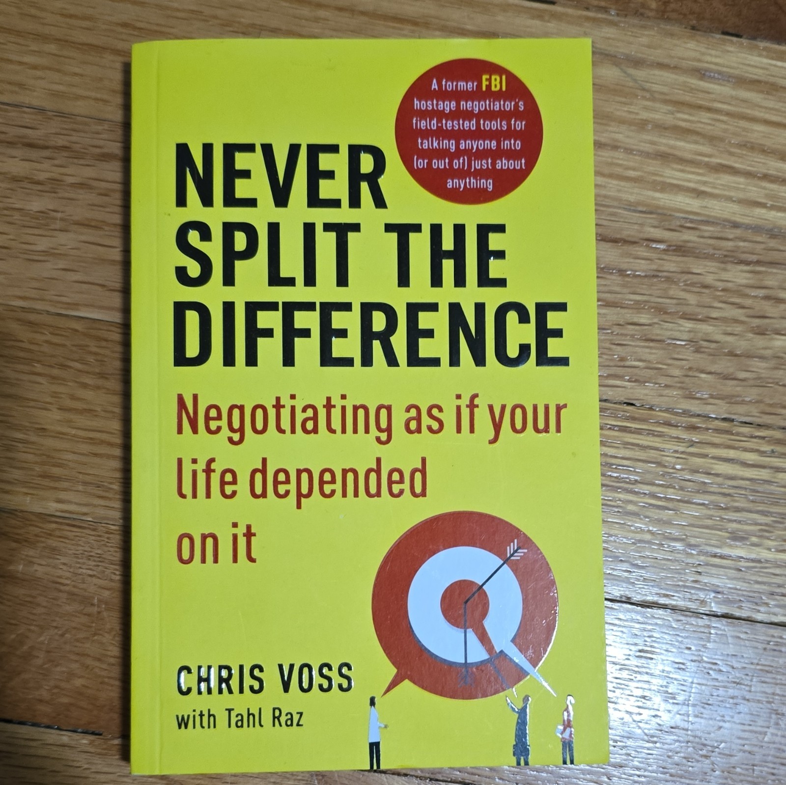 Never Split the Difference Paperback Chris Voss & Tahl Raz Negotiation Penguin