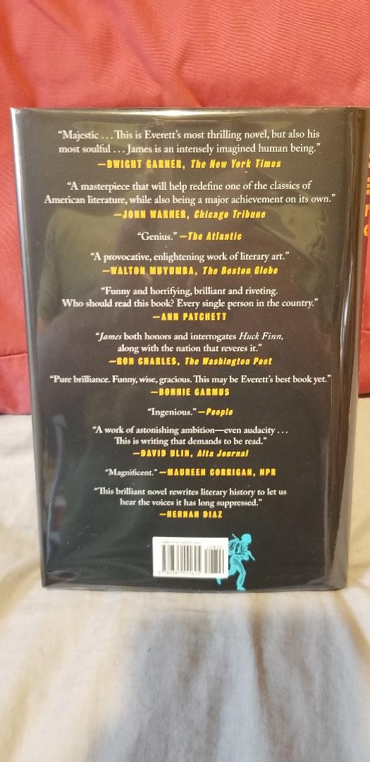 Percival Everett – JAMES – SIGNED stated First edition / 2nd printing -Fine cond
