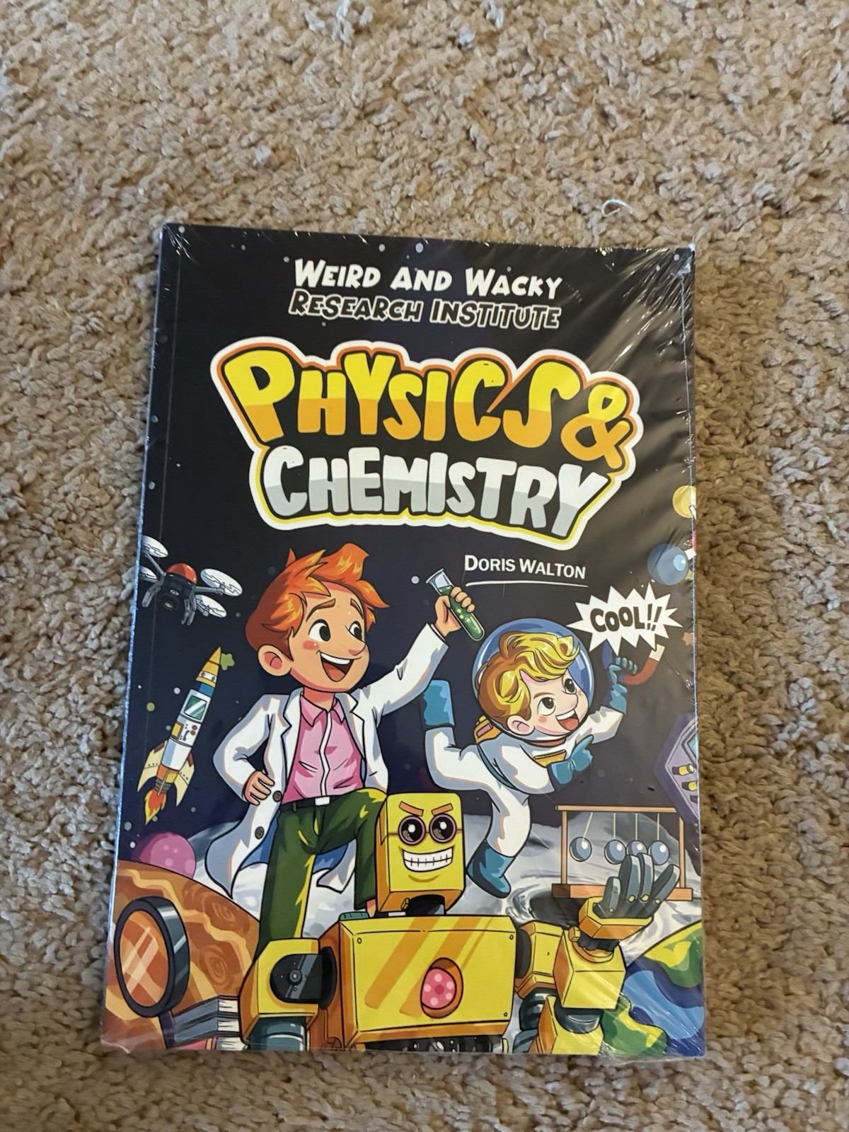 NEW Weird and Wacky Research Institute Physics & Chemistry Book Doris Walton