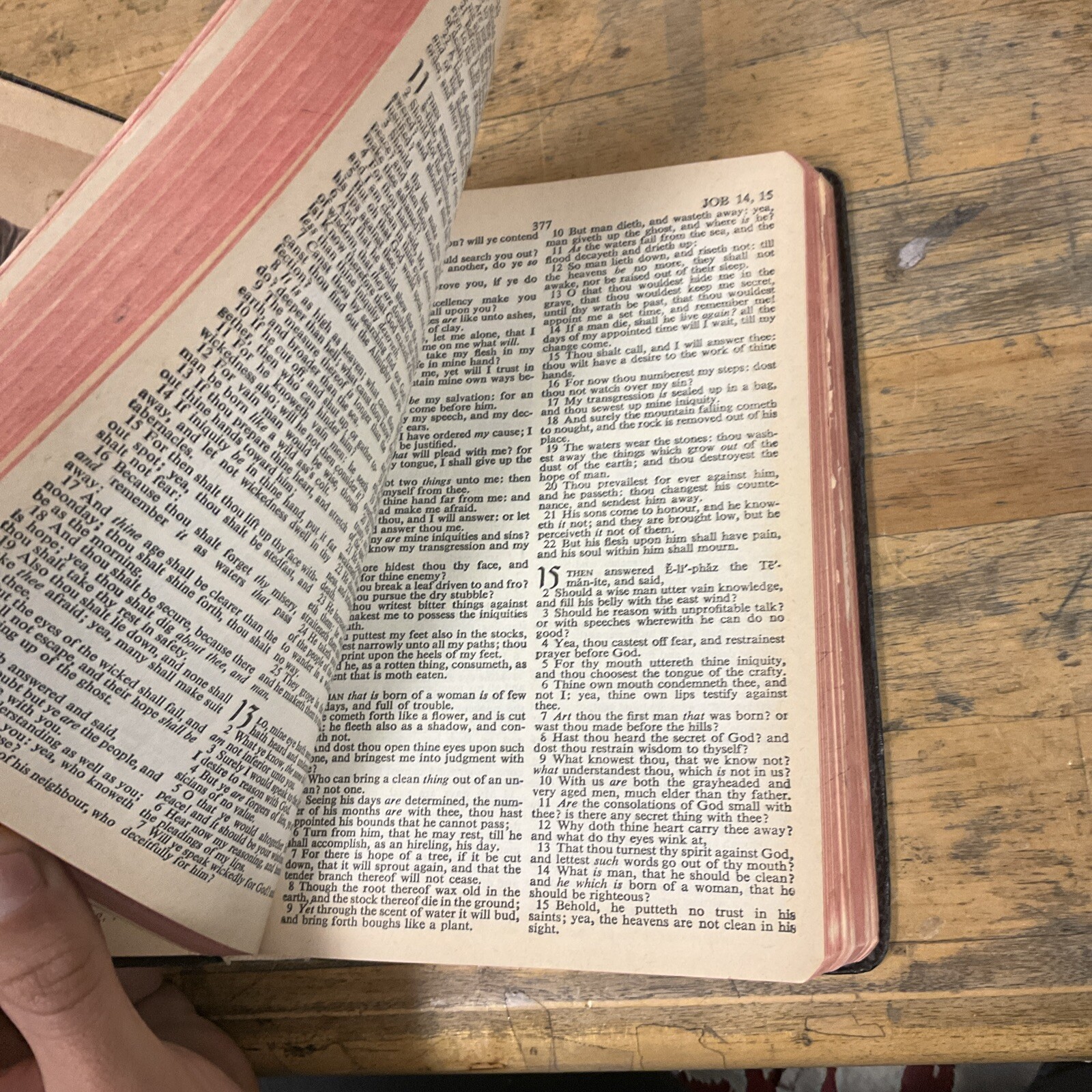 Holy Bible Concordance Red Letter Edition KJV Word Aflame Press 1973 Red Letter