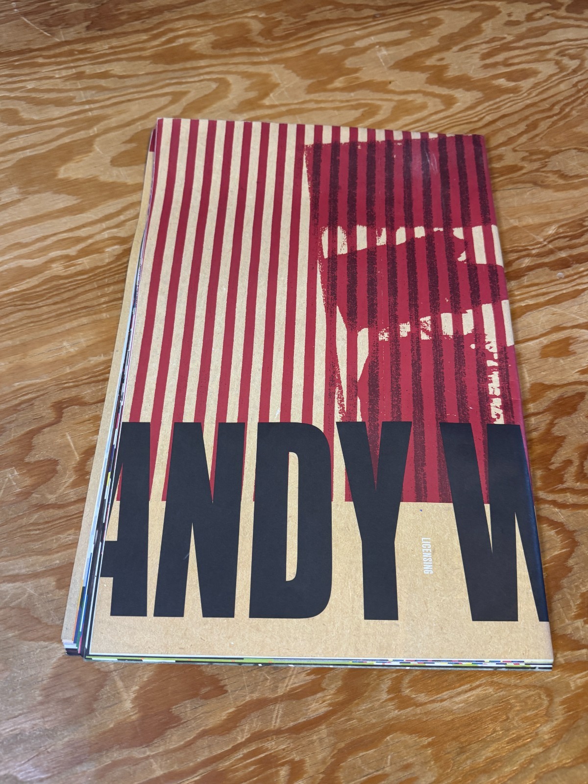 Andy Warhol by Cultura, 2005, First Edition, 30 pages tabloid-style book