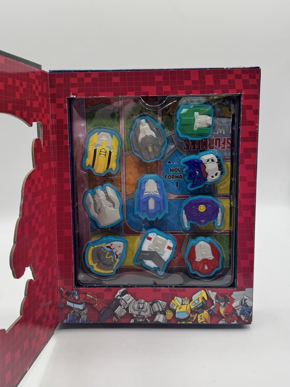 Transformers Stuck On Stories with Suction Cup Toys Board Game and Storybook