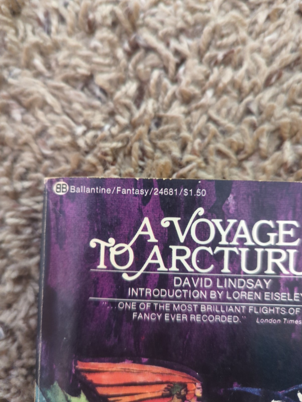 A Voyage to Arcturus by David Lindsay 1974 Ballantine Fantasy