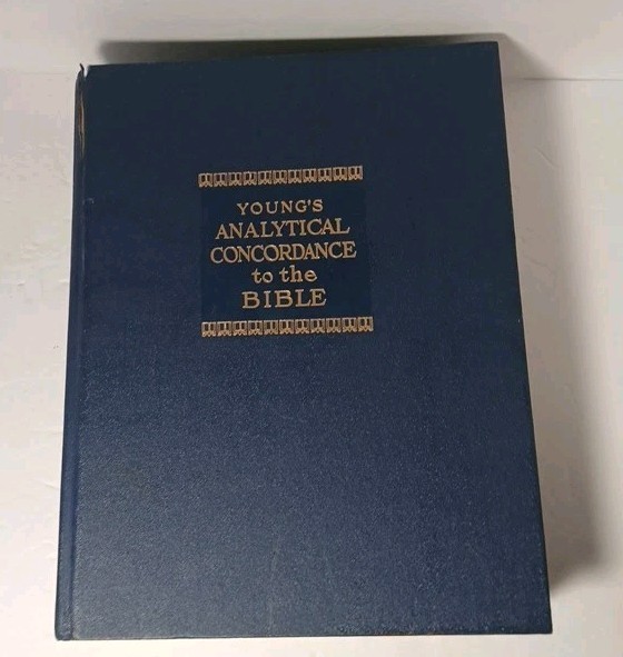 Young’s Analytical Concordance to the Bible Indexed Paging 1980 Eerdman 22nd Ed