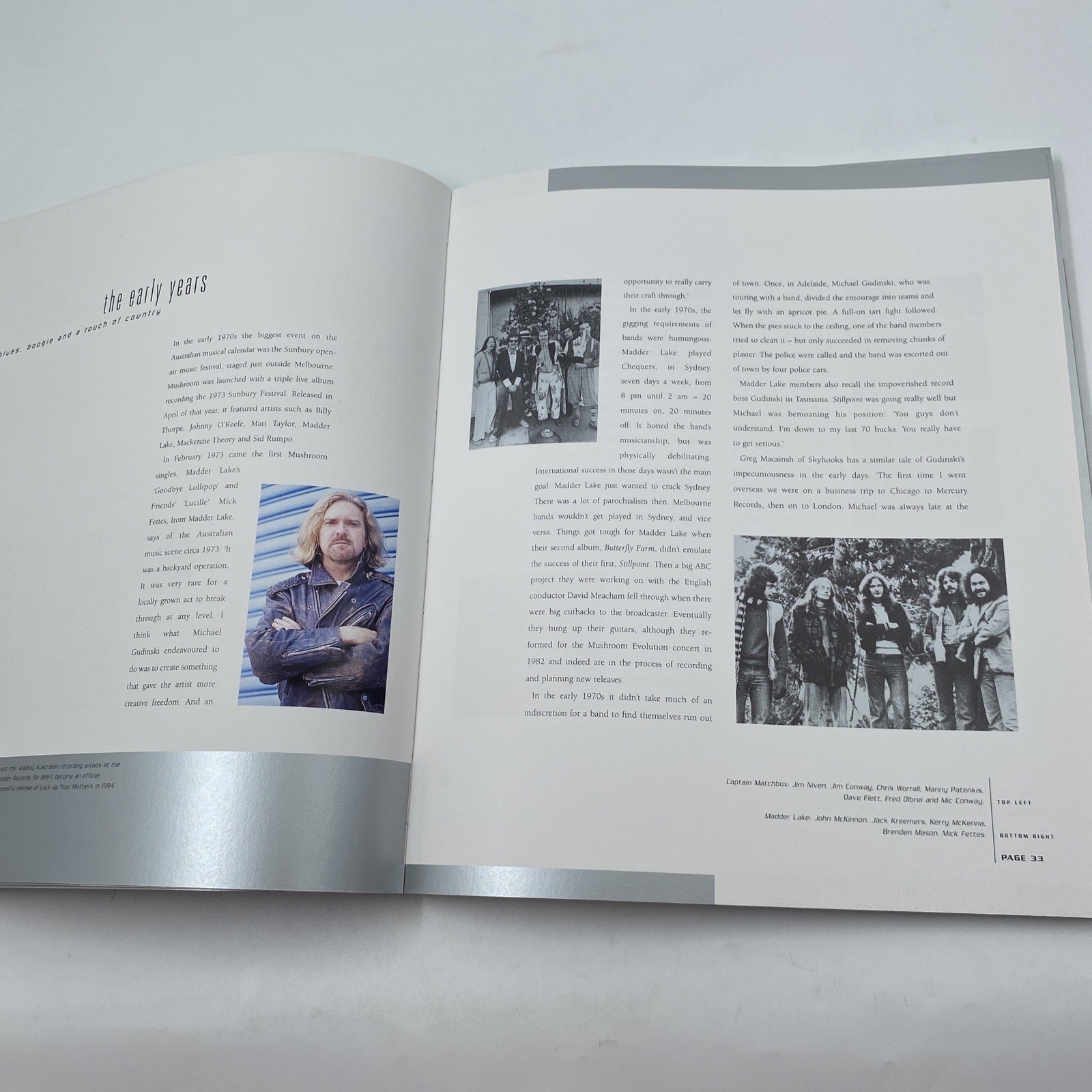 25 Years Of Mushroom Records – History Of Australian Music. 1998, Paperback Book