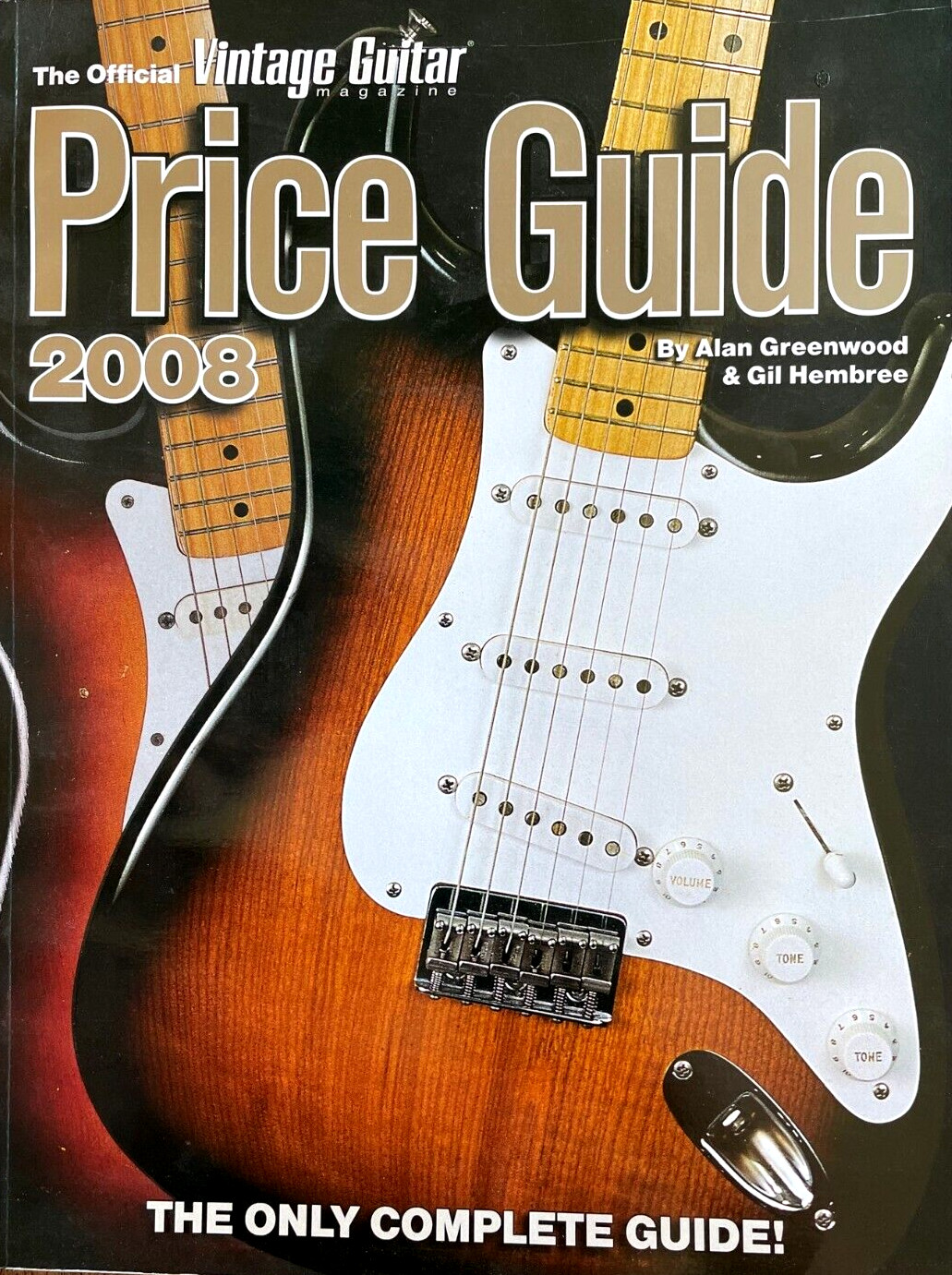 The Official 2008 Vintage Guitar Magazine Price Guide 496 Pages! Book