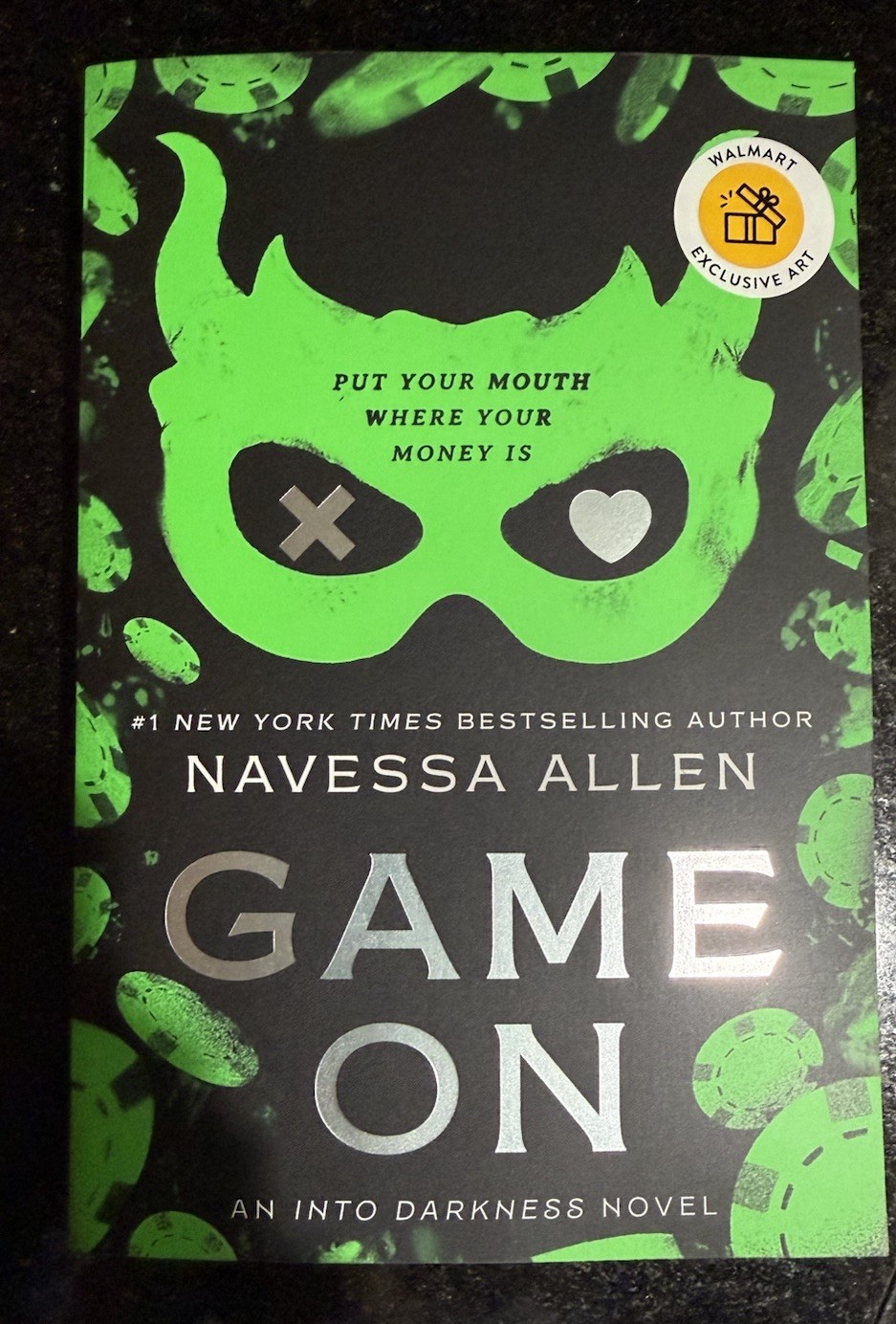 Game On: An Into Darkness Novel by Navessa Allen Walmart Exclusive SHIPS TODAY
