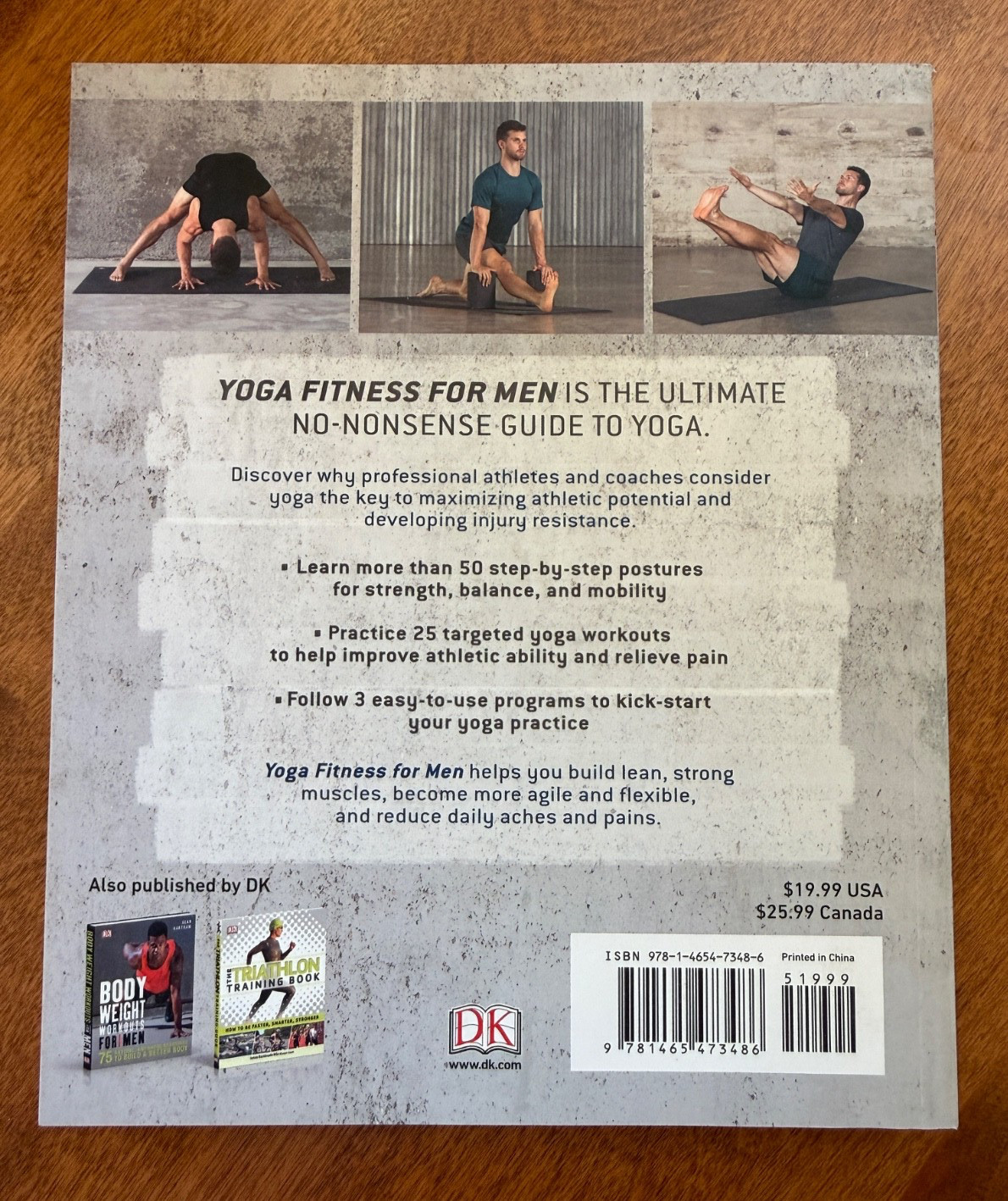 YOGA FITNESS FOR MEN: By Dean Pohlman (2018 TPB){W2}