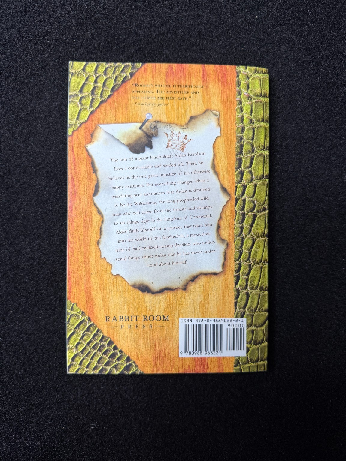 The Bark of the Bog Owl Jonathan Rogers 2004 Wilderking Trilogy Fantasy