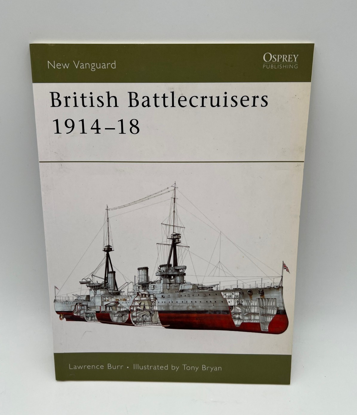 Osprey British Battlecruisers 1914–18 New Vanguard 126 – Paperback 48 Pages