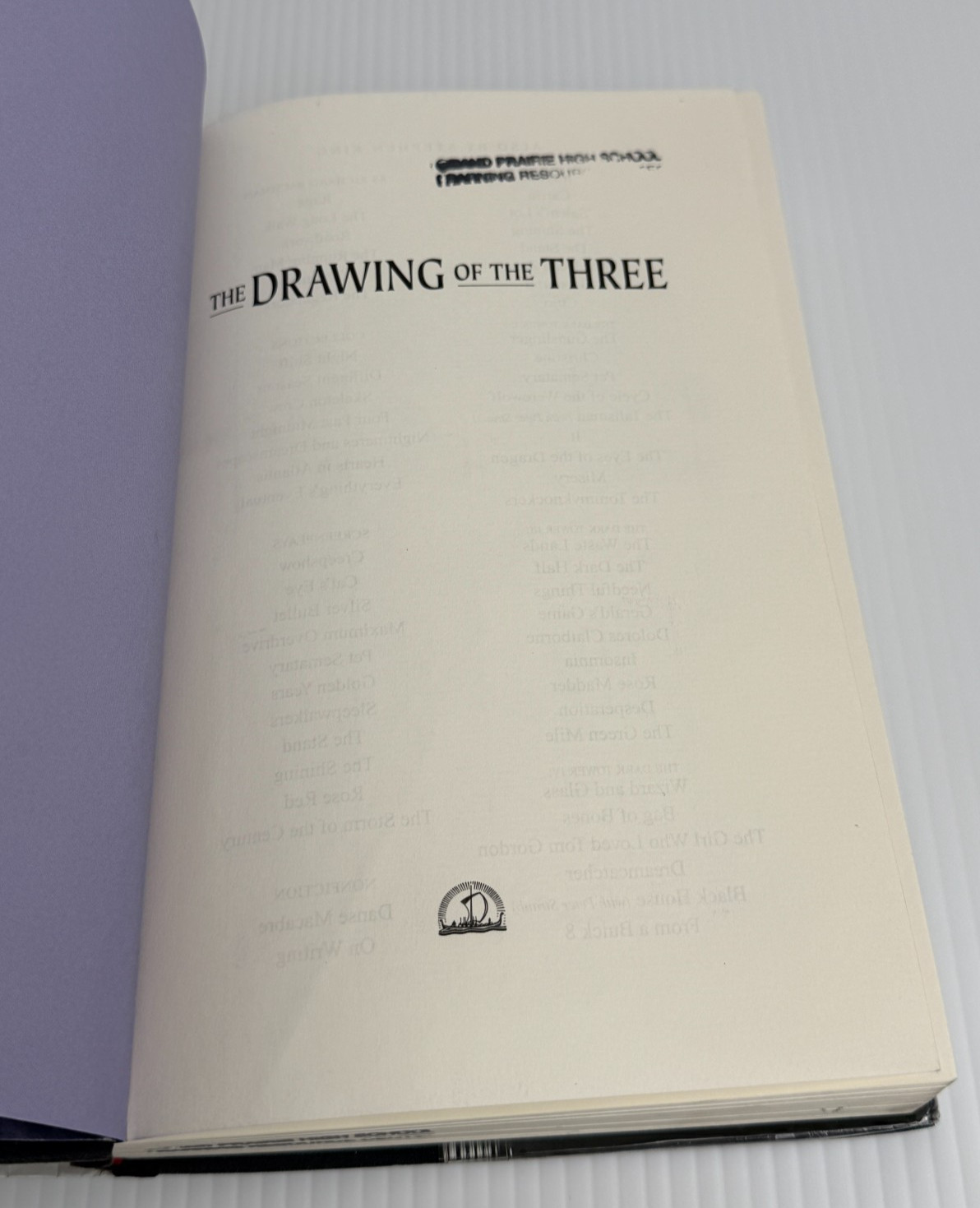 Stephen King The Drawing of the Three Dark Tower II Ex libris 2003 HC(read Desc)