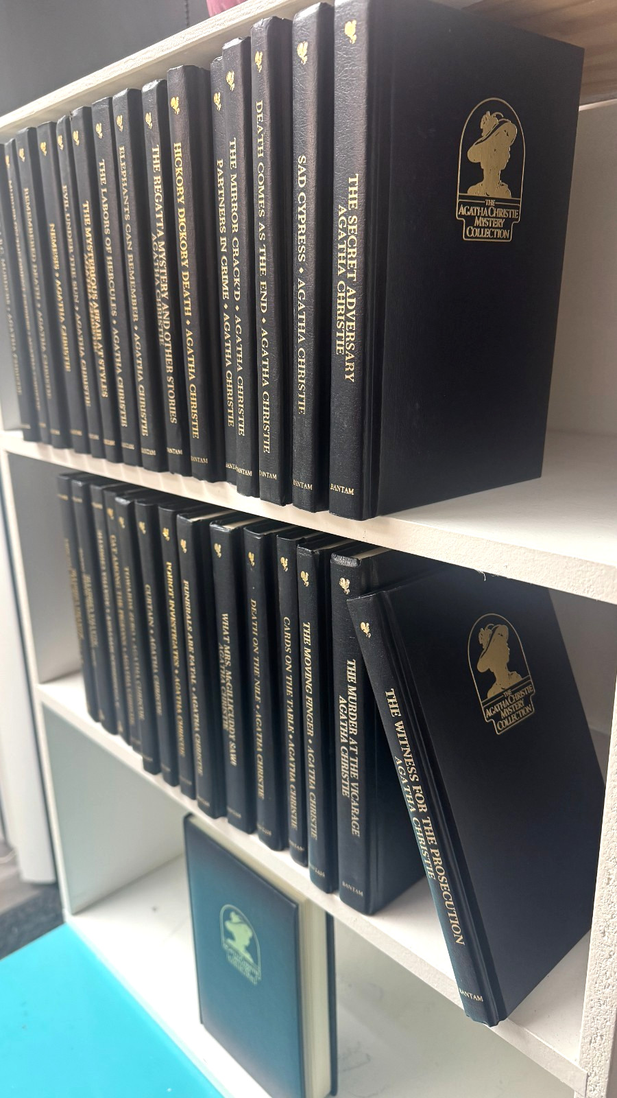 Agatha Christie Mystery Collection Complete 30 Book Hardcover Set Bantam Matchin