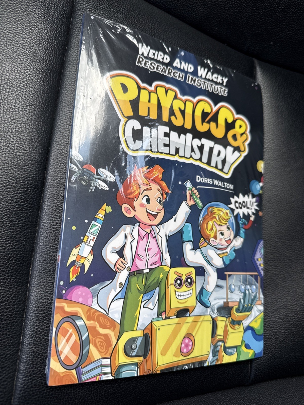 Physics & Chemistry Kids Book Doris Walton Weird Wacky Institute New Sealed Pack