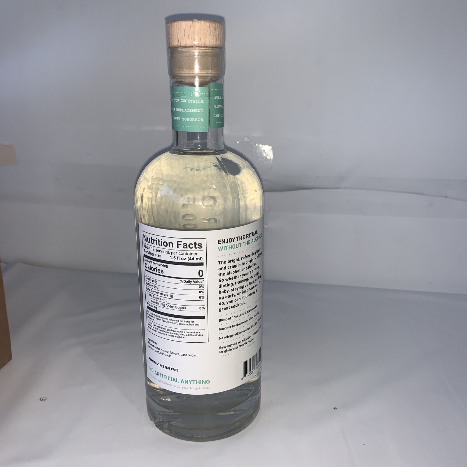 RITUAL ZERO PROOF Gin Alternative | Award-Winning Non-Alcoholic Spirit | 25.4…