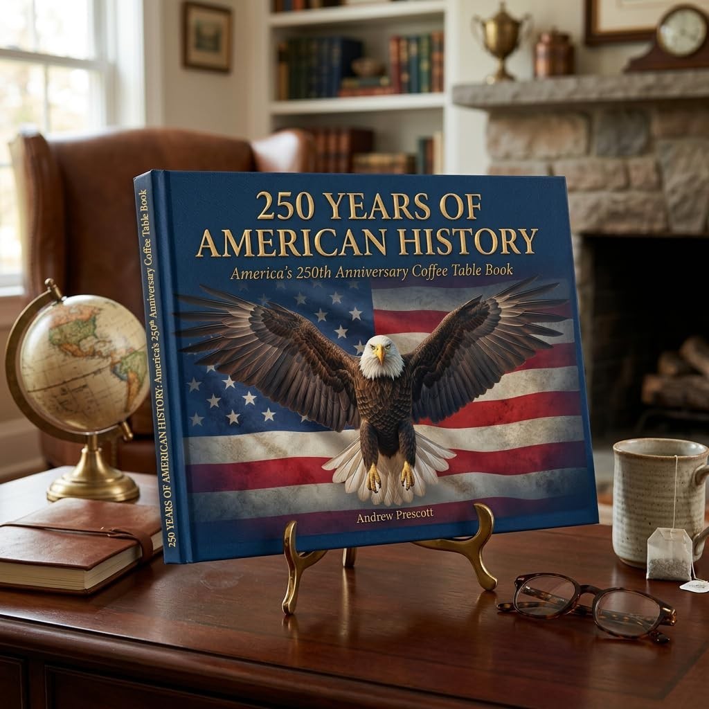 250 Years of American History: America’s 250th Anniversary Coffee Table Book