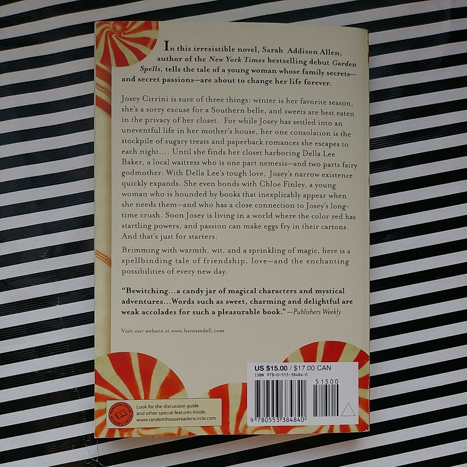 Sugar Queen Sarah Addison Allen Paperback Novel