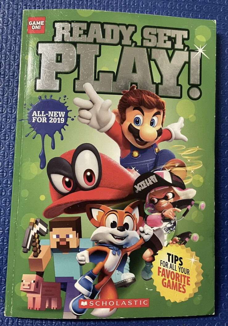 Ready, Set, Play! Cool Games for Cool Kids! Game On! 2019.Illustrate Scholastic 