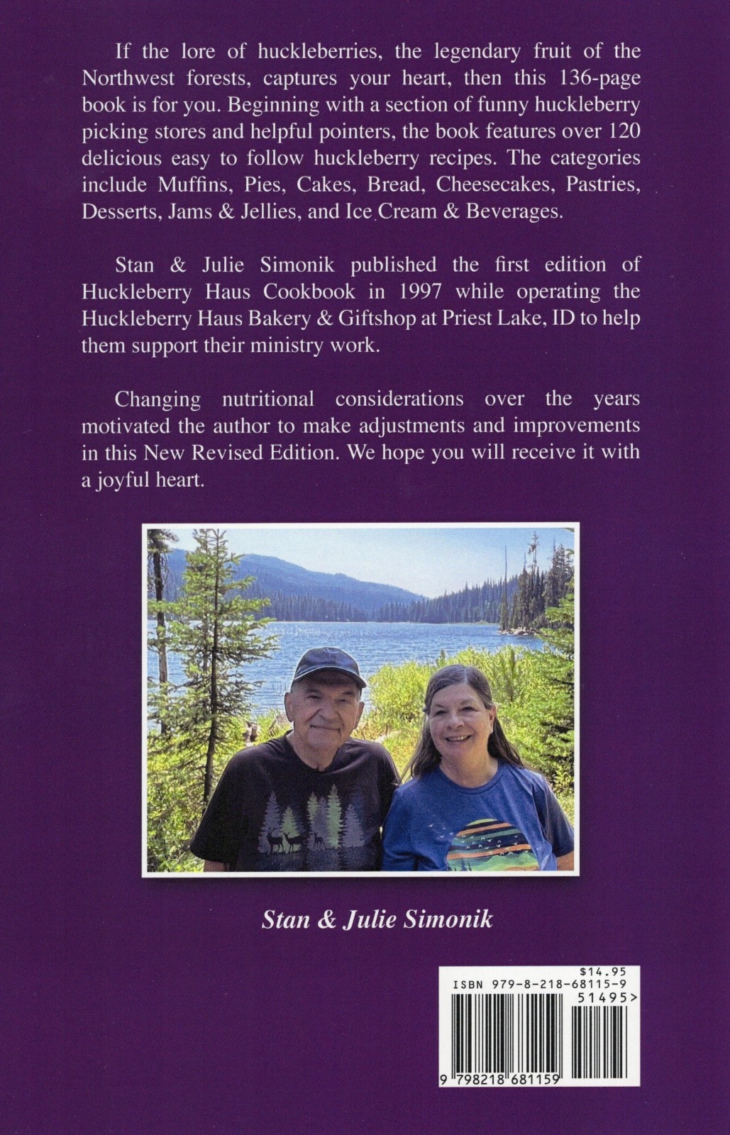 Huckleberry Haus Cookbook – New Revised Edition 2025. Free delivery!