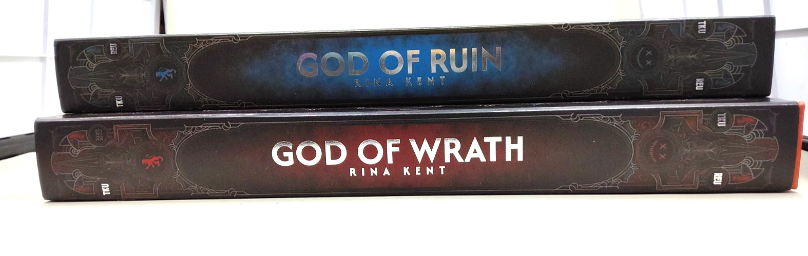 God of Wrath and God of Ruin by Rina Kent Books for Days Signed Exclusive Ed. HC