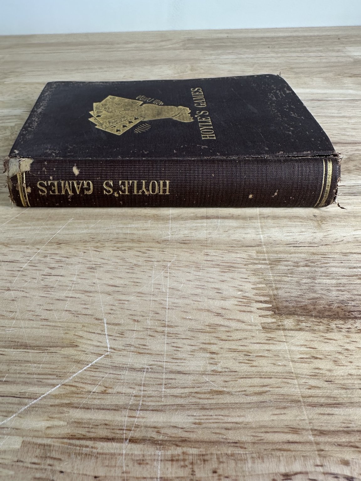 American Hoyle Gentleman’s Hand-Book of Games TRUMPS 1920 22nd Ed Fitzgerald
