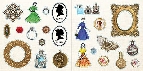 Loads of Ephemera Sticker Book (Over 580 stickers!)