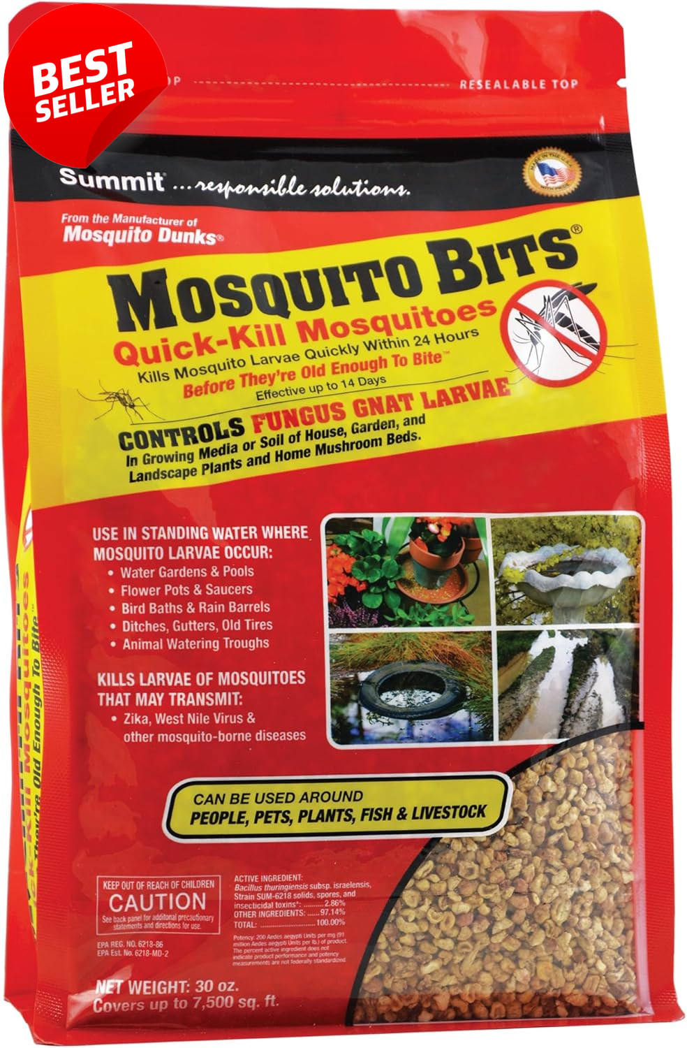 CHEMICAL CO 117-6 30OZ Mosquito Bits