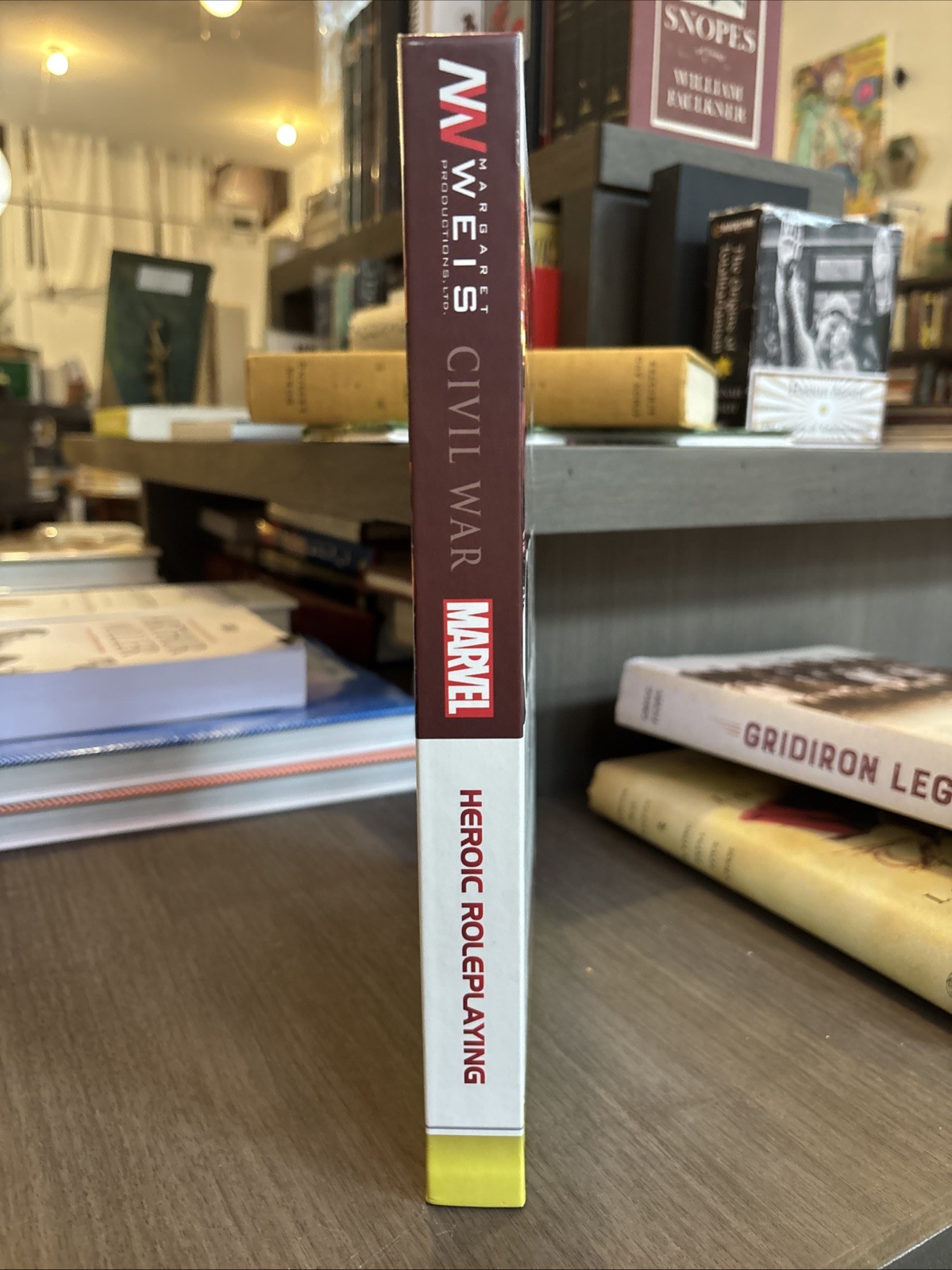 Marvel Heroic Roleplaying: Civil War Event Book Premium -Hardcover Margaret Weis